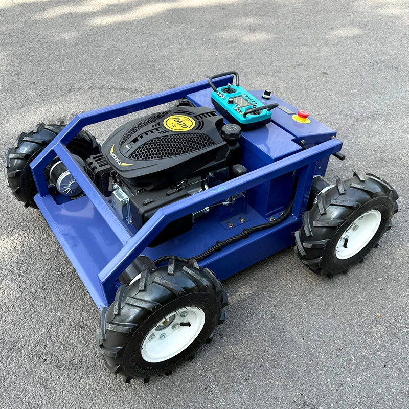 Customized Smart Lawn Mower Zero Turn Crawler Mini Rc Lawn Mower Robot Gas Snow Plow Snow Blade Lawn Mower