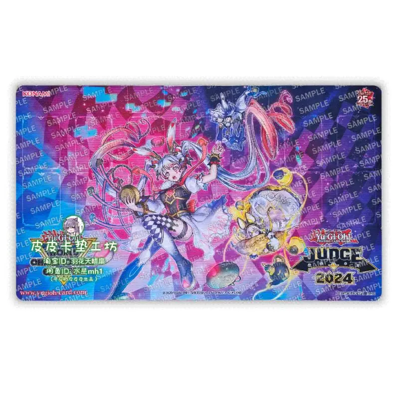 

Yu-Gi-OH! MALICE Underground Adventure DIY Anime Game Battle card Rubber Card Pad Mouse Pad Keyboard Pad 600*350*2mm