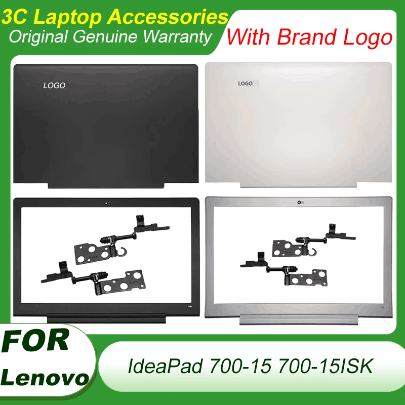 

NEW Laptop Case For Lenovo IdeaPad 700-15 700-15ISK E520-15 LCD Back Cover Front Bezel LCD Hinges Rear Lid Frame Shell 5CB0K8592