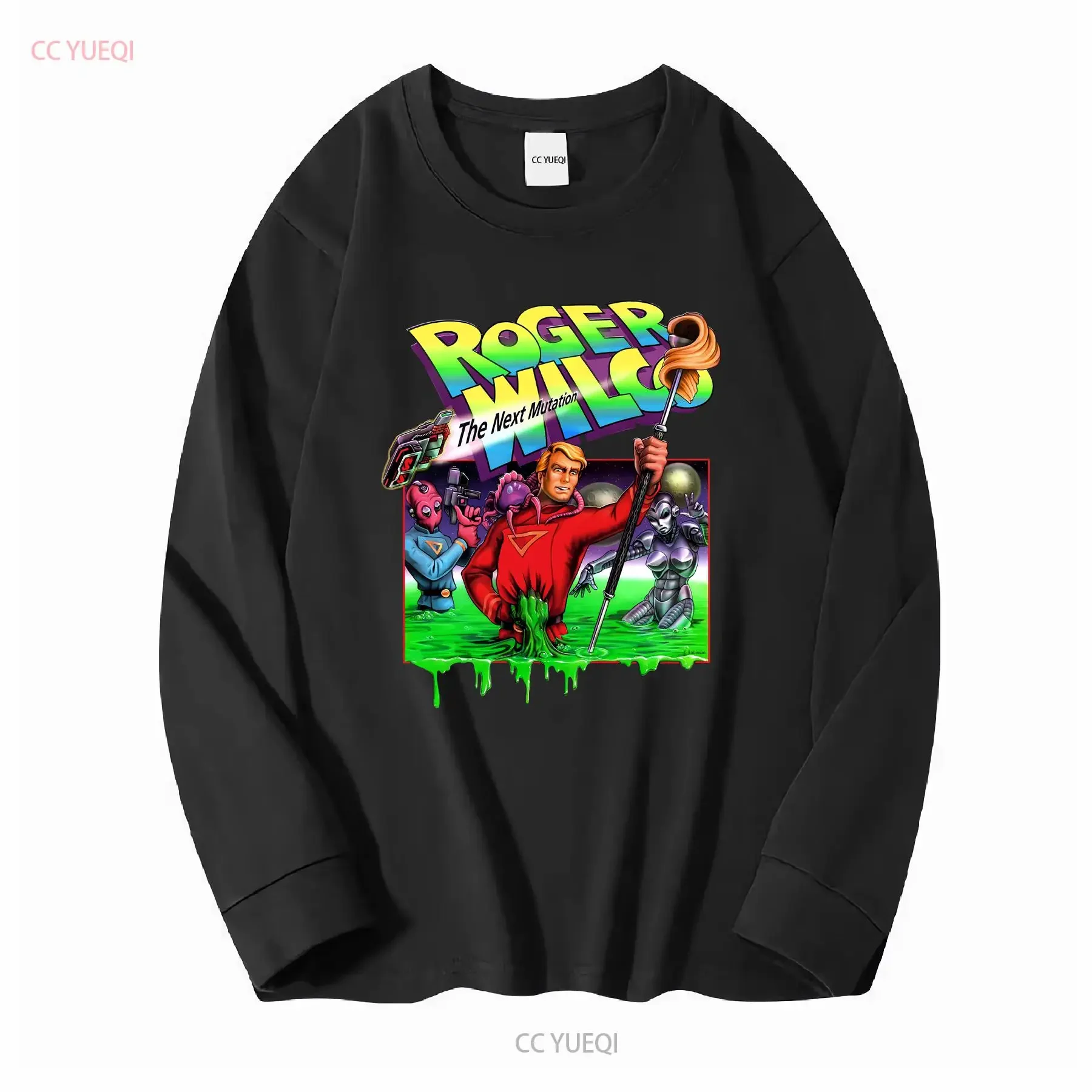 Space Quest Roger Wilco Natural color Vintage T Shirt for Men Woman Size S 5XL vintage Washed Soft designer clothes Stylish