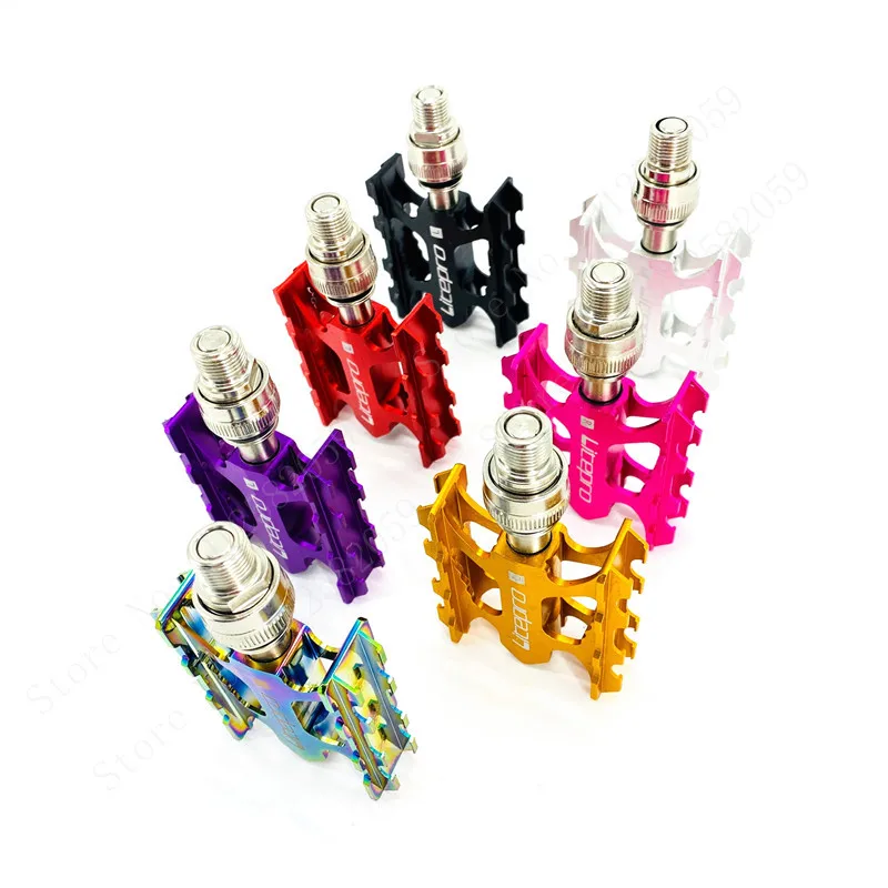 Bicycle Quick Release Pedals For Brompton Folding Bike Aluminum Alloy Ultralight Bearing Pedal MTB Road City Bike Pedals