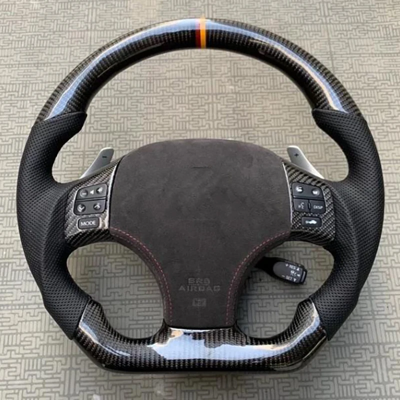 Carbon Fiber Steering Wheel For Lexus Is Is250 Is250c Is300 Is350 Is300c Is350c Isf F Sport 2006 2008 2009 2010 2011 2012 2013