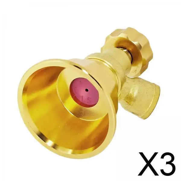 

3x High Pressure Agricultural Water Nozzle Metal Construction