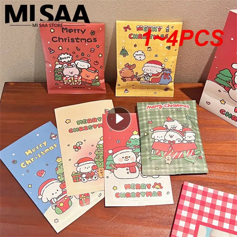 

1~4PCS Packing Bag Simple And Stylish Large Capacity Durable Convenient Christmas Gift Cartoon Packing Bag Reusable