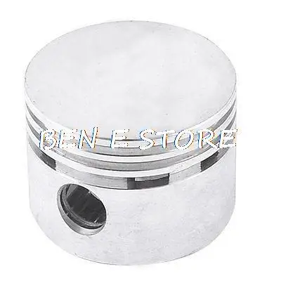 48mm Dia Silver Tone Air Compressor Fittings Cylinder Piston