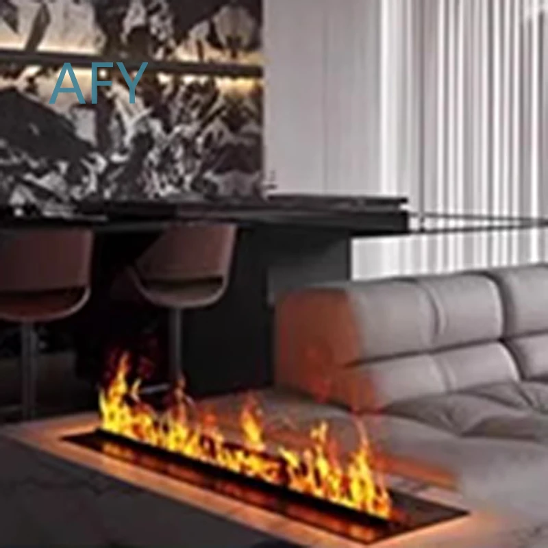 Mute Water Mist Electric Decorative Fireplace Humidifier for 3D Flame Steam Fireplace Remote Control Electric Fireplace