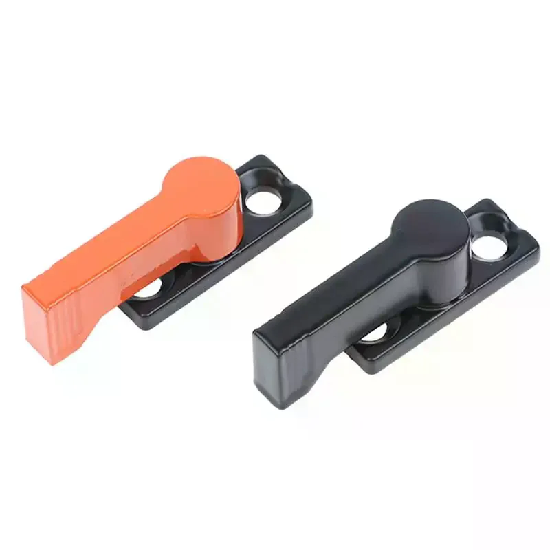 Push Type Fire Buckle Zinc Alloy Rotating Limit Device T-shaped Locking Pin 360° Flip Door And Window Transmission Accessories