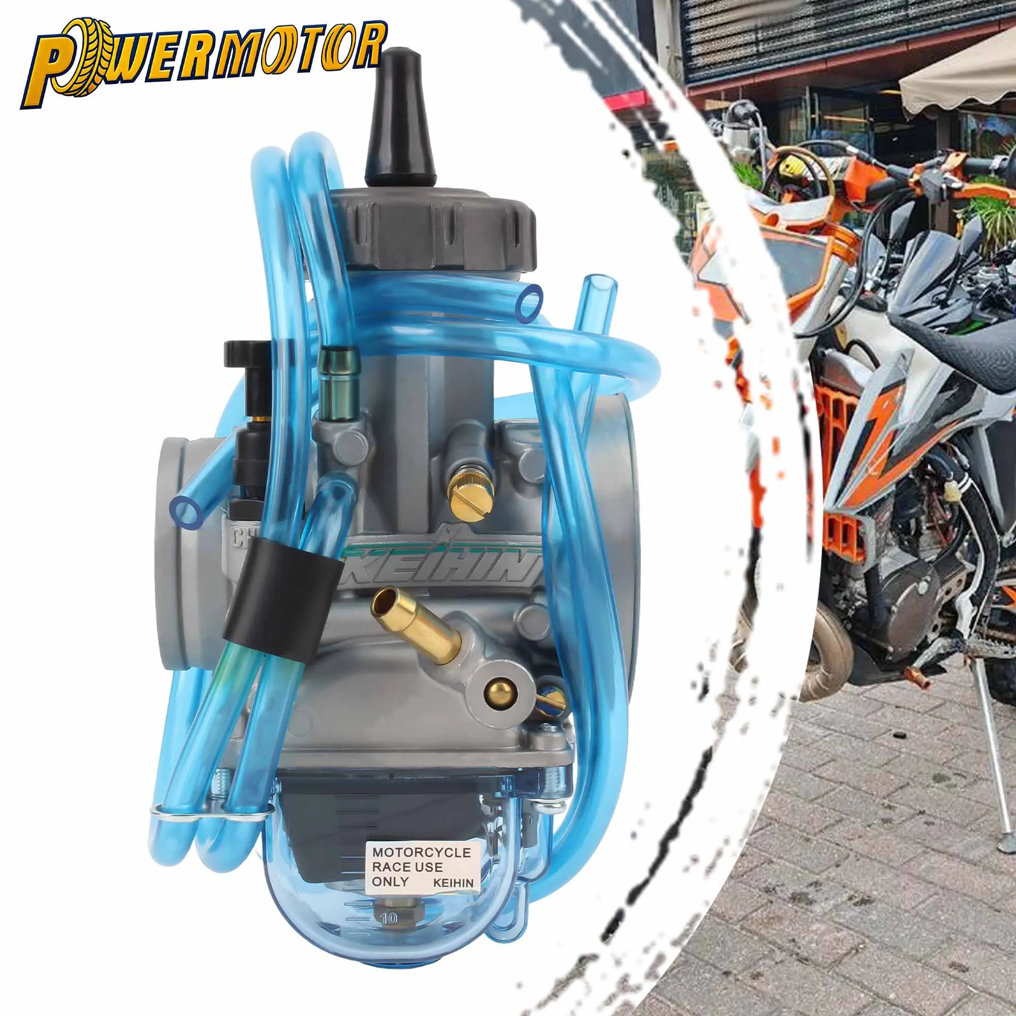 

Universal Motorcycle PWK 33 34 35 36 38 40 42mm Carburetor For KEIHIN Racing 2T 4T ATV Quad UTV Dirt Bike Scooter Carburettor