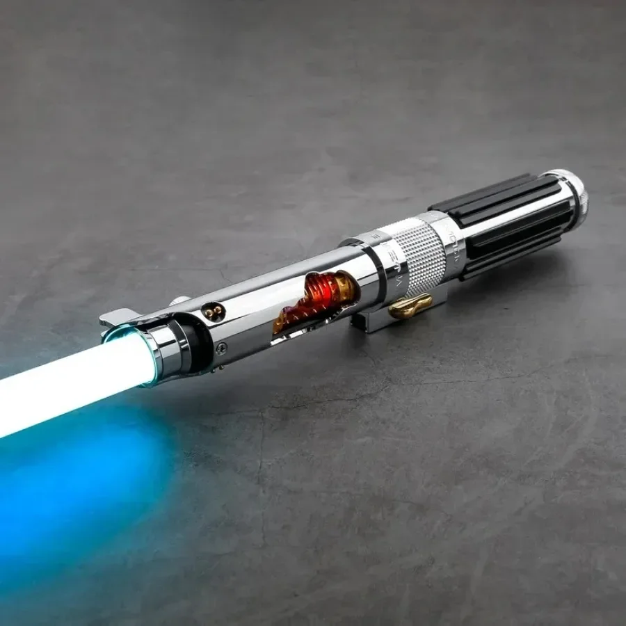 

TXQSABER Knightfall Crystal Anakin Skywalker Gesture Ignition Bluetooth Neo Pixel Ligthsaber App Programmable Laser Sword Lumin