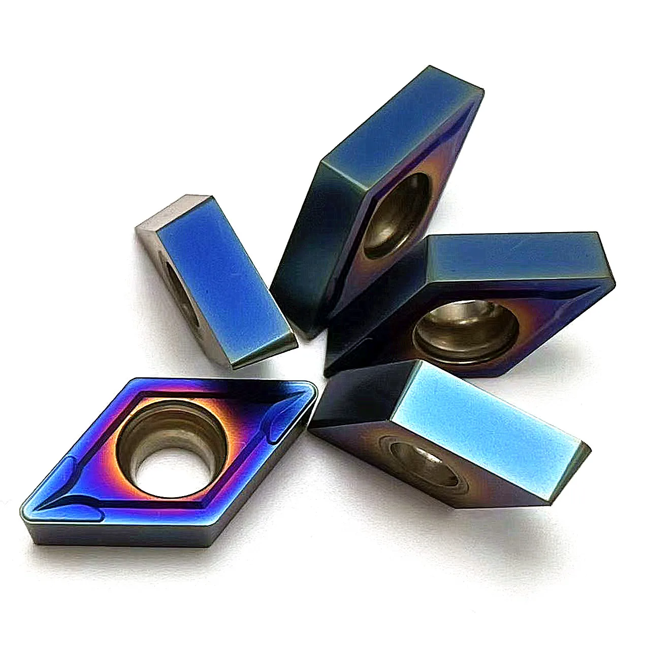 Nano blue DCMT11T304 DCMT11T308 Carbide Insert Internal turning tool CNC Cutting Tool DCMT 11T308 lathe tools turning insert