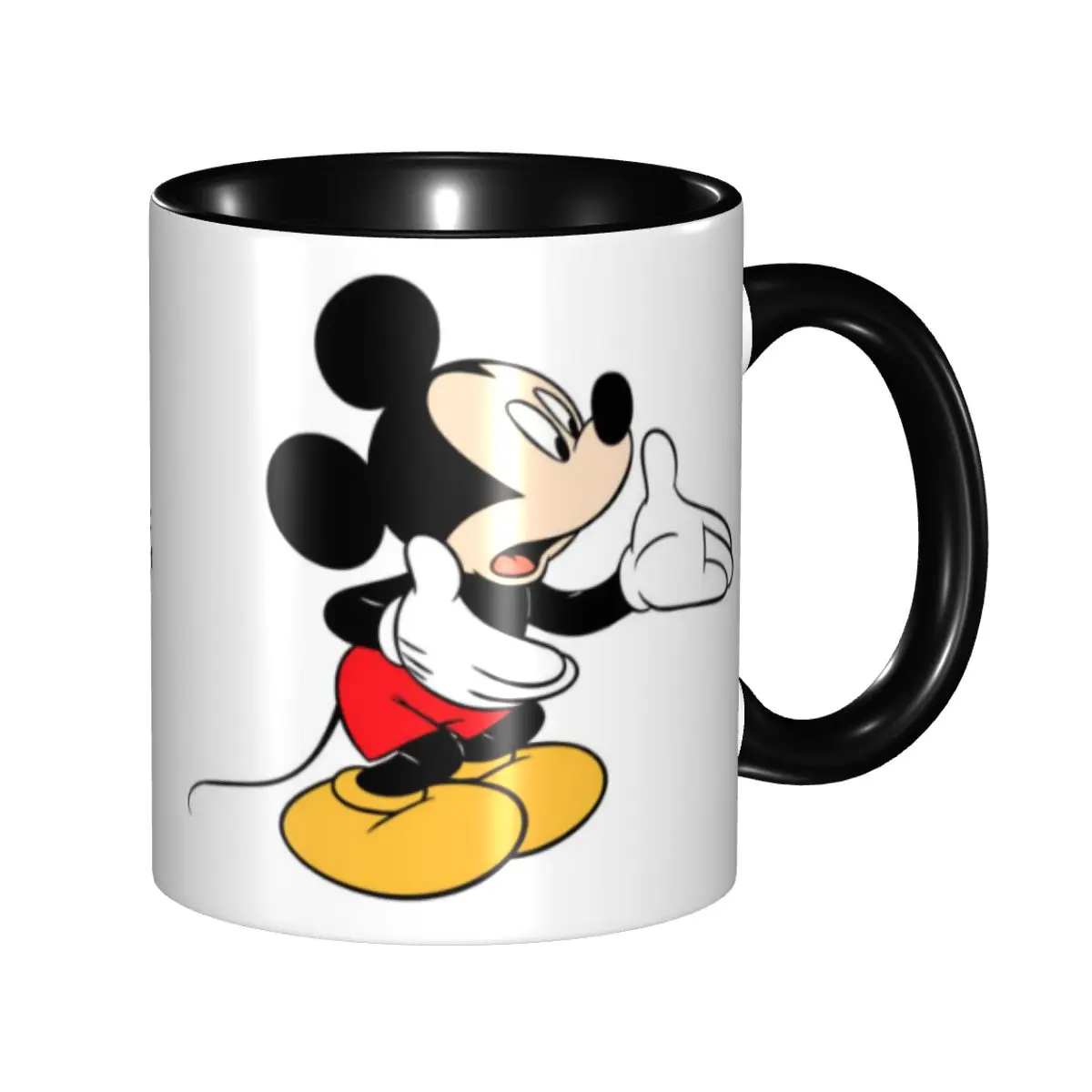 

Minnie Mickey Mouse Cartoon Animation Mug Customized Coffee Ceramic Mug Creative Gift