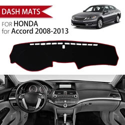 Car Dashboard Cover Avoid Light Pad Instrument Platform Cover Mat Carpet Accessories For Honda Accord 2008-2013