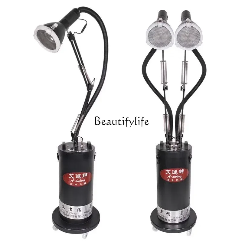 

02*Smokeless rotary fumigation suspension moxibustion instrument Beauty salon Household vertical moxa burning instrument