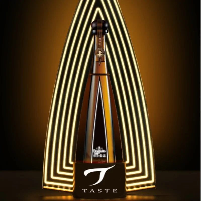 

New Arrive Rechargeable New Style Finish Champagne Bottle Presenter Carrier Glorifier Display