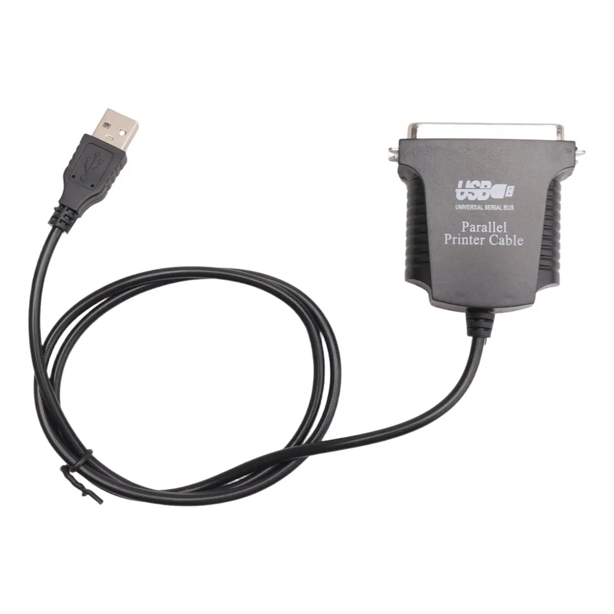 A10I New Parallel Port DB36 LPT Printer USB Express Card Converter Adapter Black
