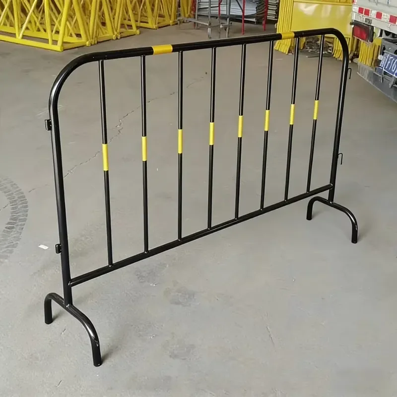 Welded and Bended Temporary Iron Horse Guardrail
