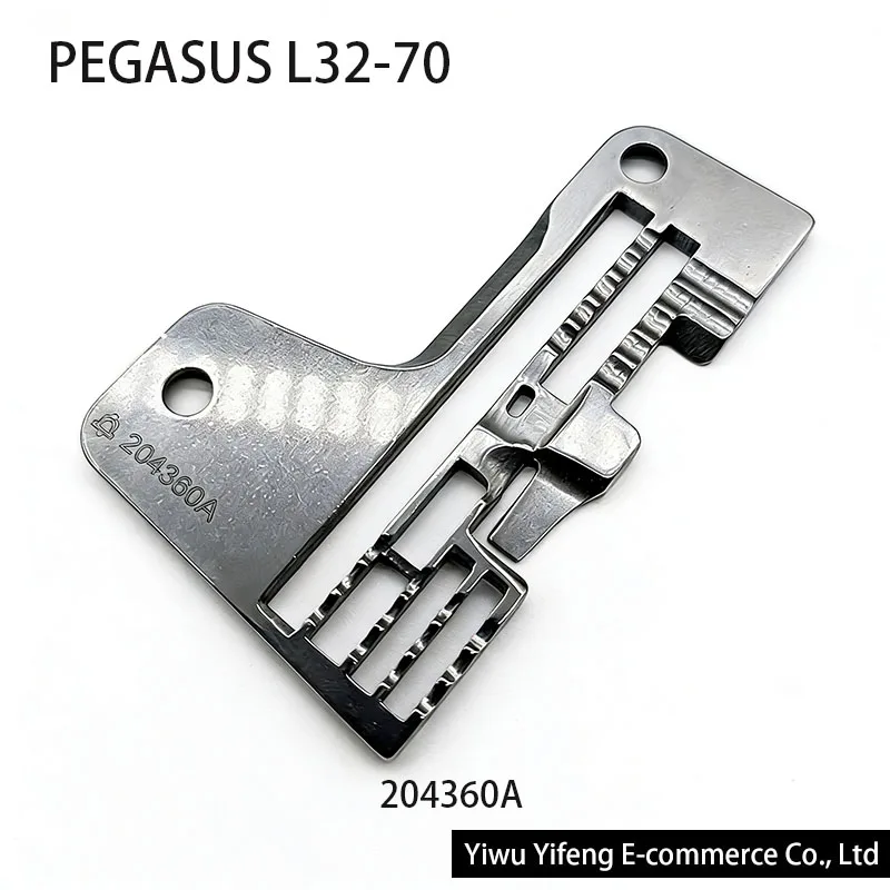 Needle Plate 204360A For PEGASUS L32-70 L32 Series 4/5 Thread Overlock Sewing Machine Parts
