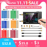 NanoVNA-H Vector Network Antenna Analyzer 10KHz-1.5GHz MF HF VHF UHF W/ Shell SD Card Slot Supprt 32G Digital Nano VNA-H Tester