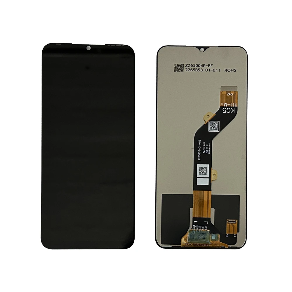 Montagem do digitador da tela sensível ao toque, LCD testado para Tecno POP 5 LTE BD4, 6.52 ", POP5 LTE BD4i BD4a, Peças de reposição LCD