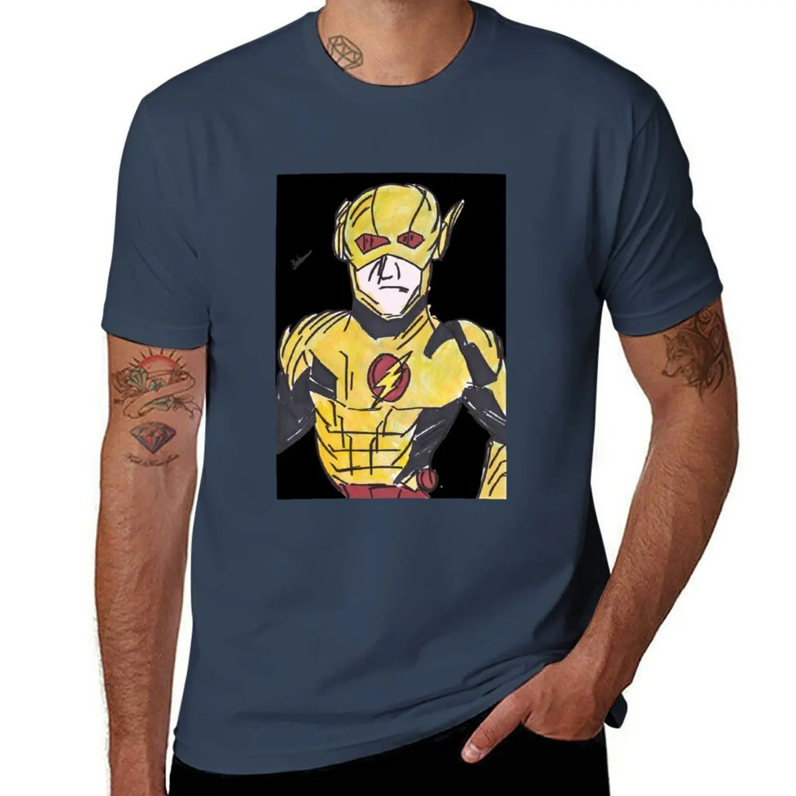 THEY CALL ME THE REVERSE T-Shirt Classic Crew Neck Cotton T-Shirt