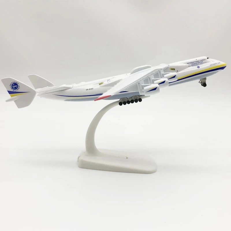 1/400 Scale Antonov An-225 AN225 Blizzard Space Shuttle Aircraft Model Diecast & Toy Airplane for Fans Adult Collection Souvenir