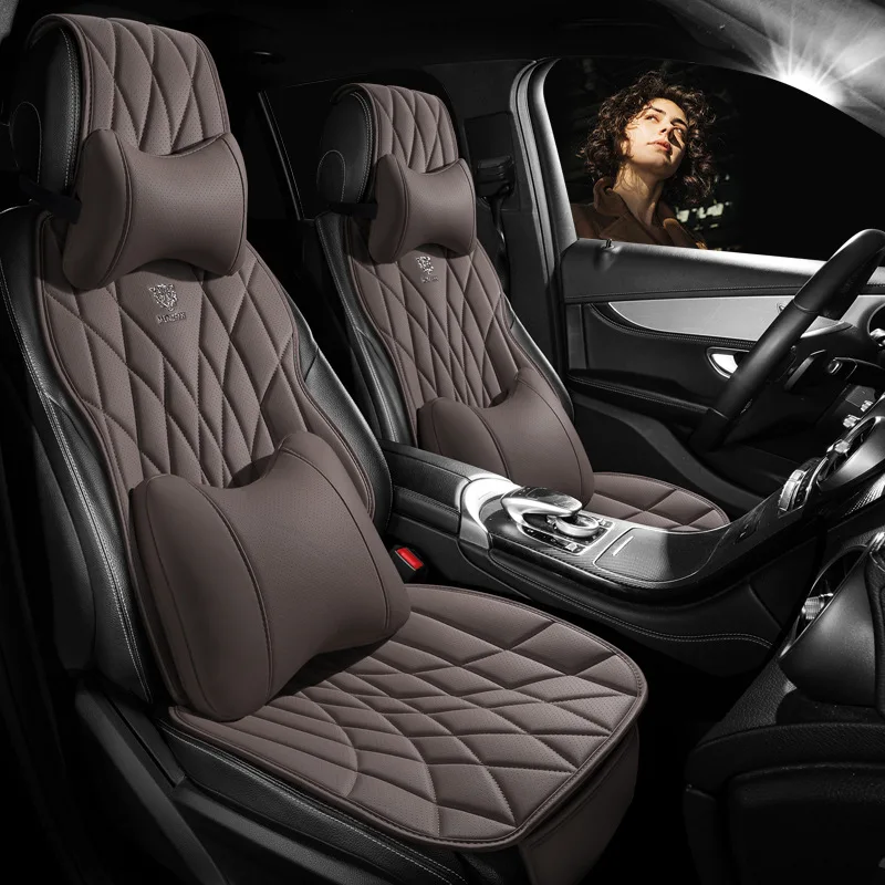 

Премиум всесезонный получехол для автомобильного сиденья, подушка в седло, универсальный, подходит для автомобилей, внедорожников, роскошный, удобный, прочный, новый дизайн