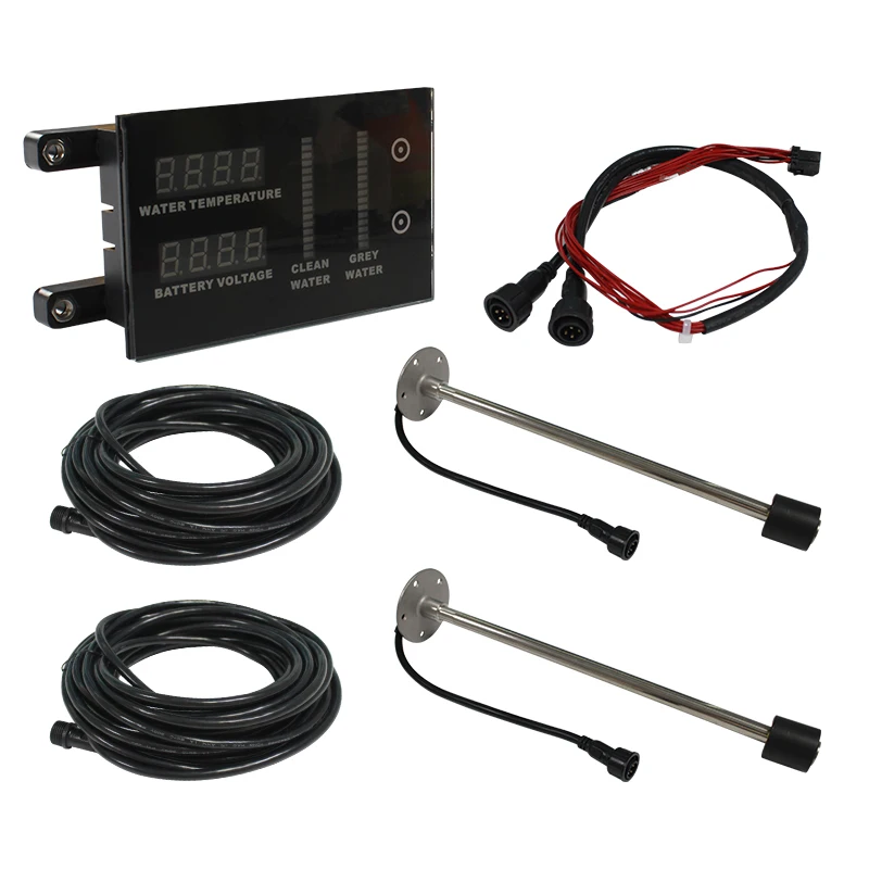 Panel Sistem Kontrol Sentuh Hitam OEM 12v untuk RV Camper Trailer RV