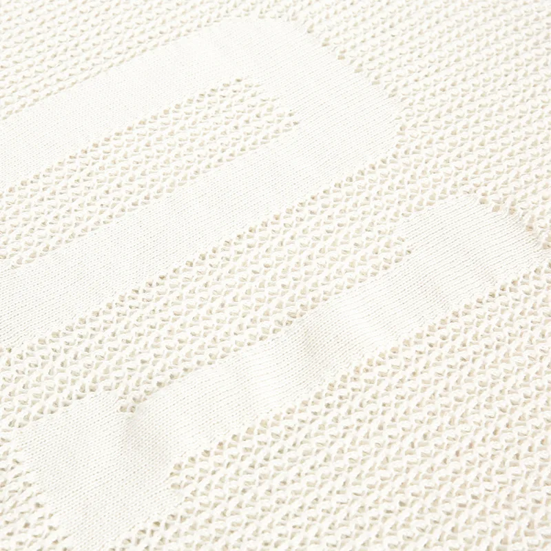 MWJLPWQ メンズ 2025 秋新作 アメリカンスタイル ホローデザイン ニット シンプル Vネック セーター ユニセックス プリント カジュアル トップス トレンド 20971