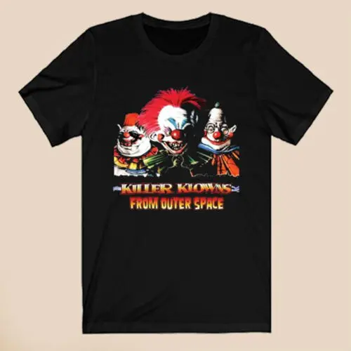 Killer Klowns from Outer Space Men's Black T-Shirt Size S-3XL