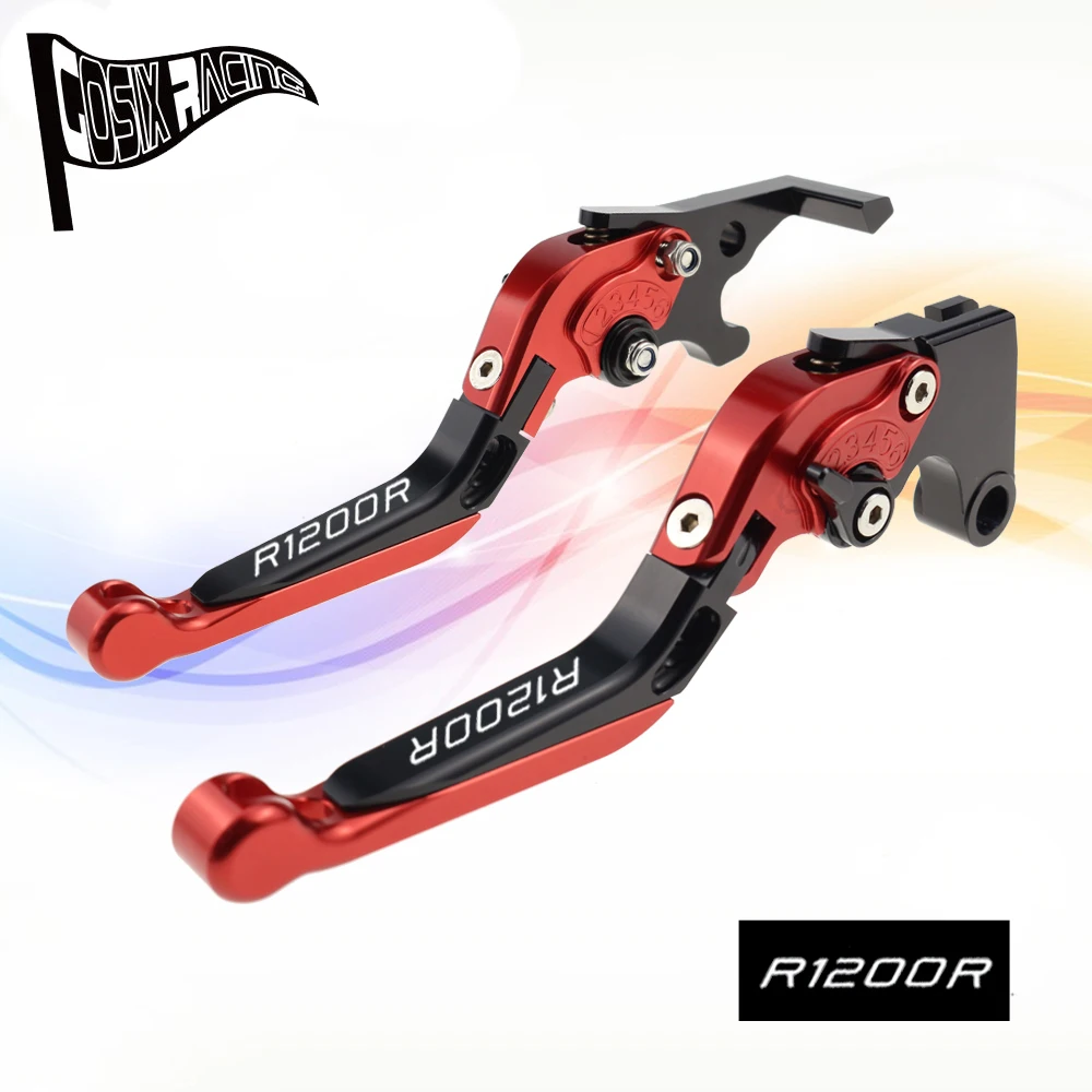 

Fit For R1200R R1200RS 2015-2022 Folding Extendable Brake Clutch Levers R1200 R Motorcycle CNC Accessories Parts Handle Set