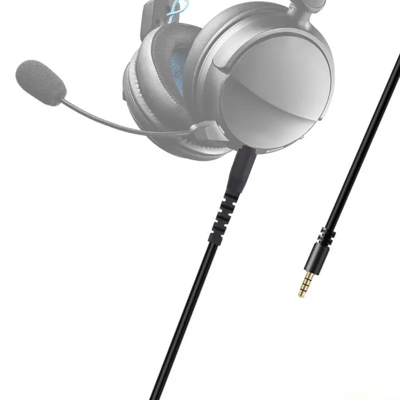 E56B Long lasting 3.5mm to 4.4mm Headset Cable for GDL3 GL3 Earphones Cord Stable Sound Transfer, Extended Usage