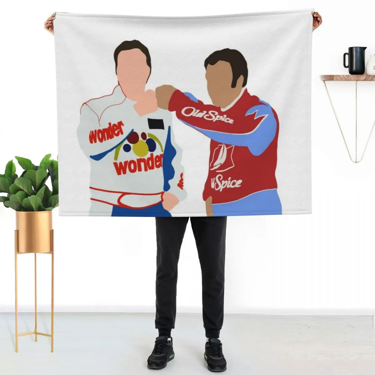 Shake and Bake Throw Blanket Decoratives for sofa Weighted Luxury Thicken Plush Thins Blankets