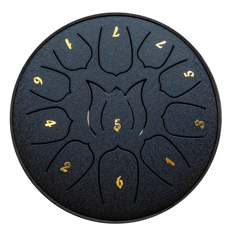 

A51Q-6-Inch 11-Tone Rain Drum Outdoor Garden Rain Drum Waterproof Music Rain Drum Forget Friends Drum Adult Handheld Drum