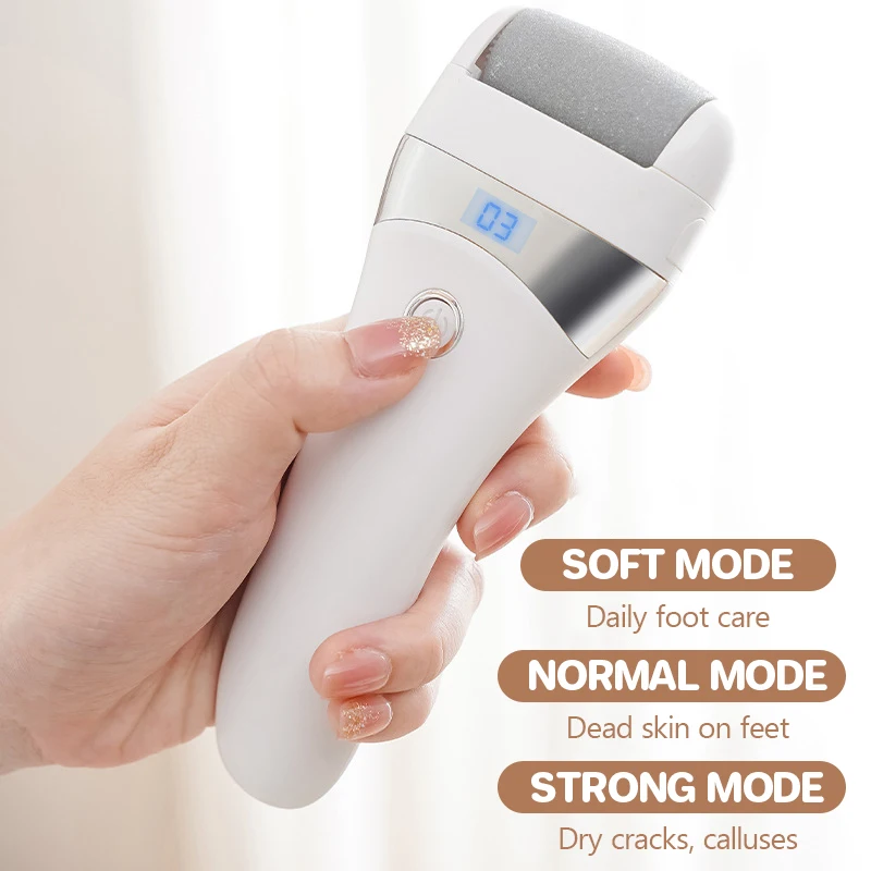 Nieuwe Elektrische Callus Remover Voor Voeten Oplaadbare Elektrische Voet Callus Remover Koppen Voet Grinder Voor Dode/Harde Gebarsten/Droge Huid