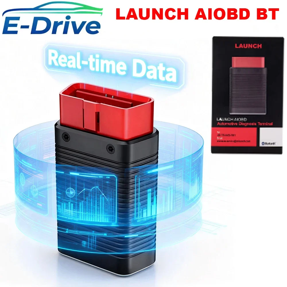 

2026 New LAUNCH AIOBD Bluetooth OBD2 Scanner Full System Diagnostics AI Report Tool for iOS Android Multi Language