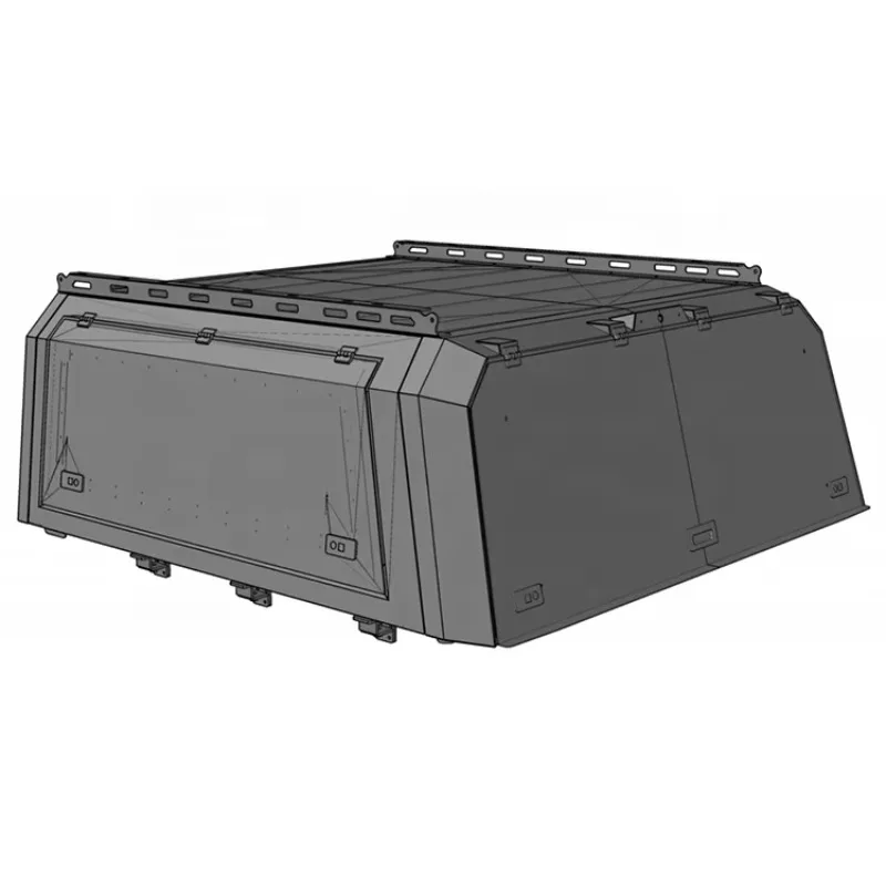2026 Aluminium Camper Pickup Truck Camping Ute Trays Canopies for GLADIATOR Exterior Accessories Pickup Truck Canopy