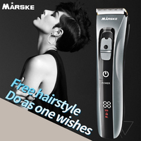 MARSK Fashion! High end shiny black electric hair clipper USB | Elegant design | Making neat appearance a class declaration