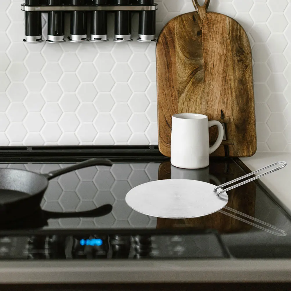 

Covers for Heating Diffuser Induction Plate Stainless Steel Adapter Cooktop Accessories