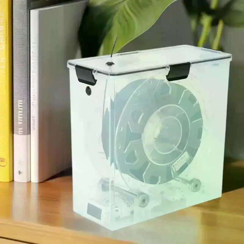 1 Set Airtight and Moisture-Resistant 3D Printer Filament Dryer Box, Tool Storage Holder with Real-Time Monitoring