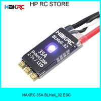 HAKRC 35A BLHeli_32 Dshot1200 2-5S LIPO Brushless ESC Built-in LED for RC FPV Racing Drone