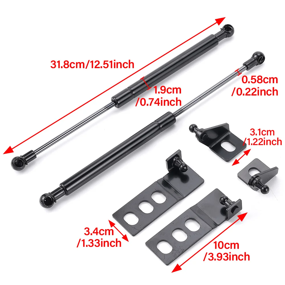 2Pcs For Toyota RAV4 2019 2020 2021 2022 Auto Car Front Engine Bonnet Gas Struts Bars Damper Hood Lift Support Shock