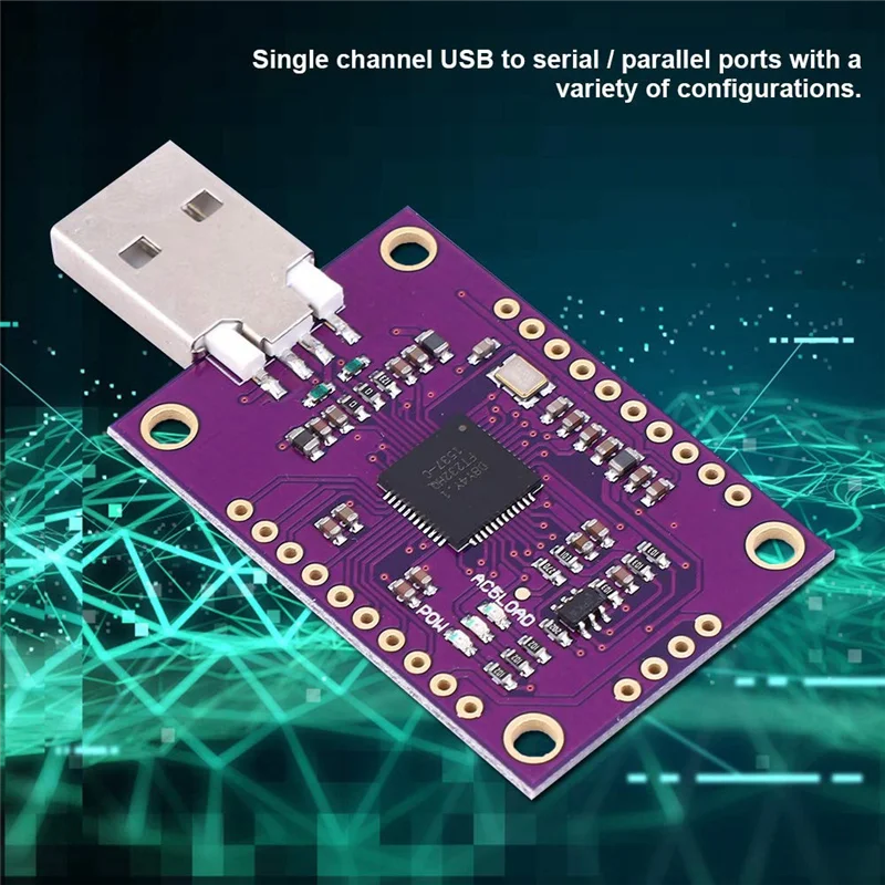 Módulo multifuncional de alta velocidade CJMCU FT232H USB para módulo JTAG UART/FIFO SPI/I2C