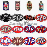 STP Laptop Helmet Wall Car Sticker Car Truck SUV RV Vinyl Self-adhesive Decor Decal