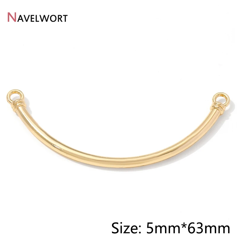 14K Gold Plated Half Bracelet Connctor,For Bracelet Making Accessories Connector For Jewelry,Jewelry Accessories view 3