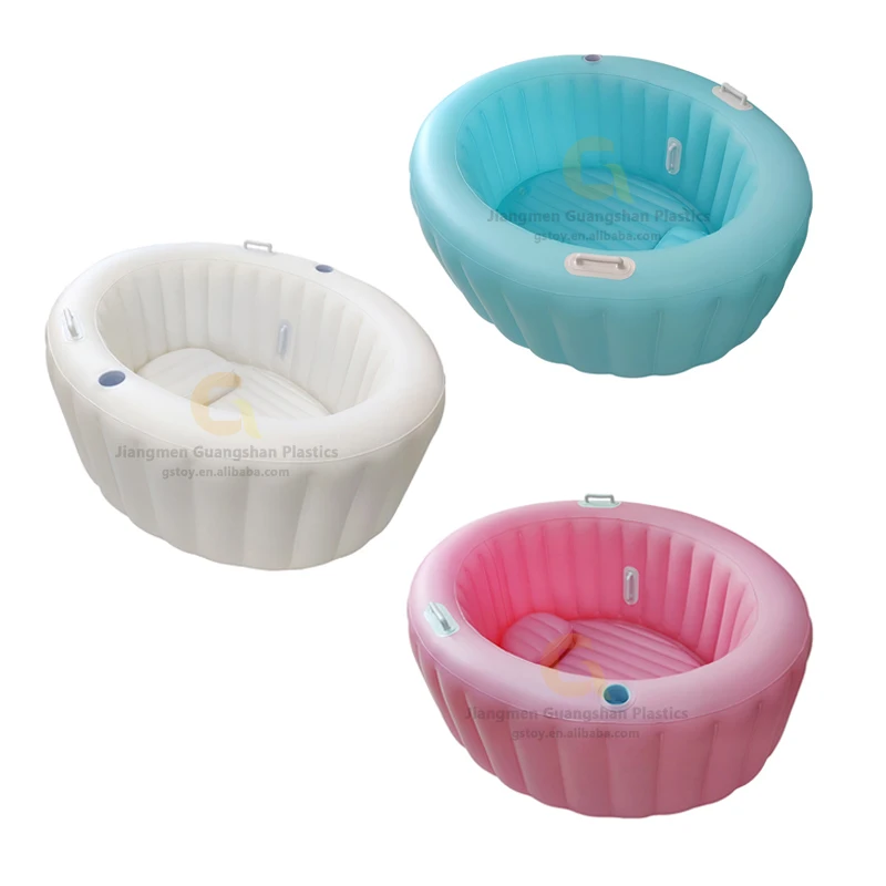 

Home Midwife pink Birth Bathtub Pregnant Woman White Water Birthing Tub Inflatable Birth Pool With Handles Pillow