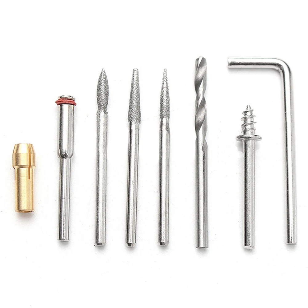 40PCS Multi Purpose Rotary Tool Set Petiolate Millstone For Polishing Grinding Metal Burr Cleaning Brush For Cleaning Metal Rust
