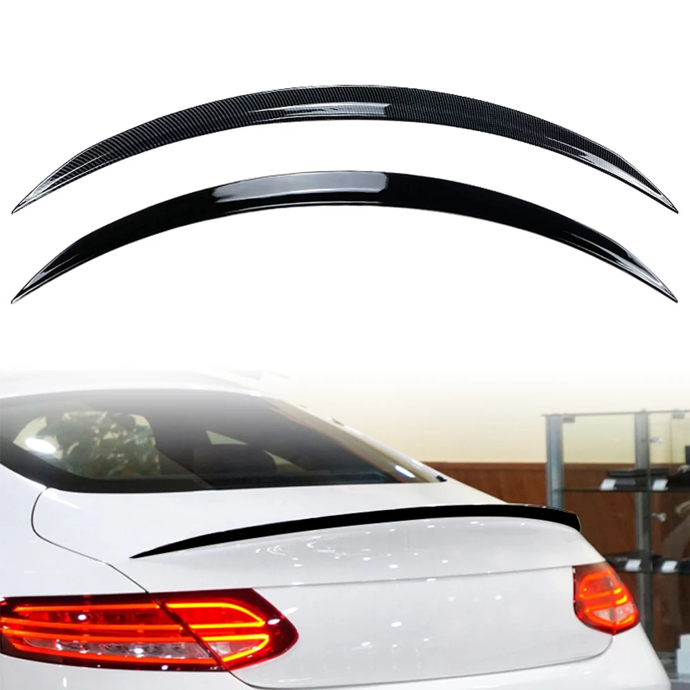 

Car Tail Wing Rear Trunk Spoiler Lip Splitter For Mercedes-Benz C-Class Coupe C205 C200 C300 2015 2016 2017 2018 2019 2020 2021