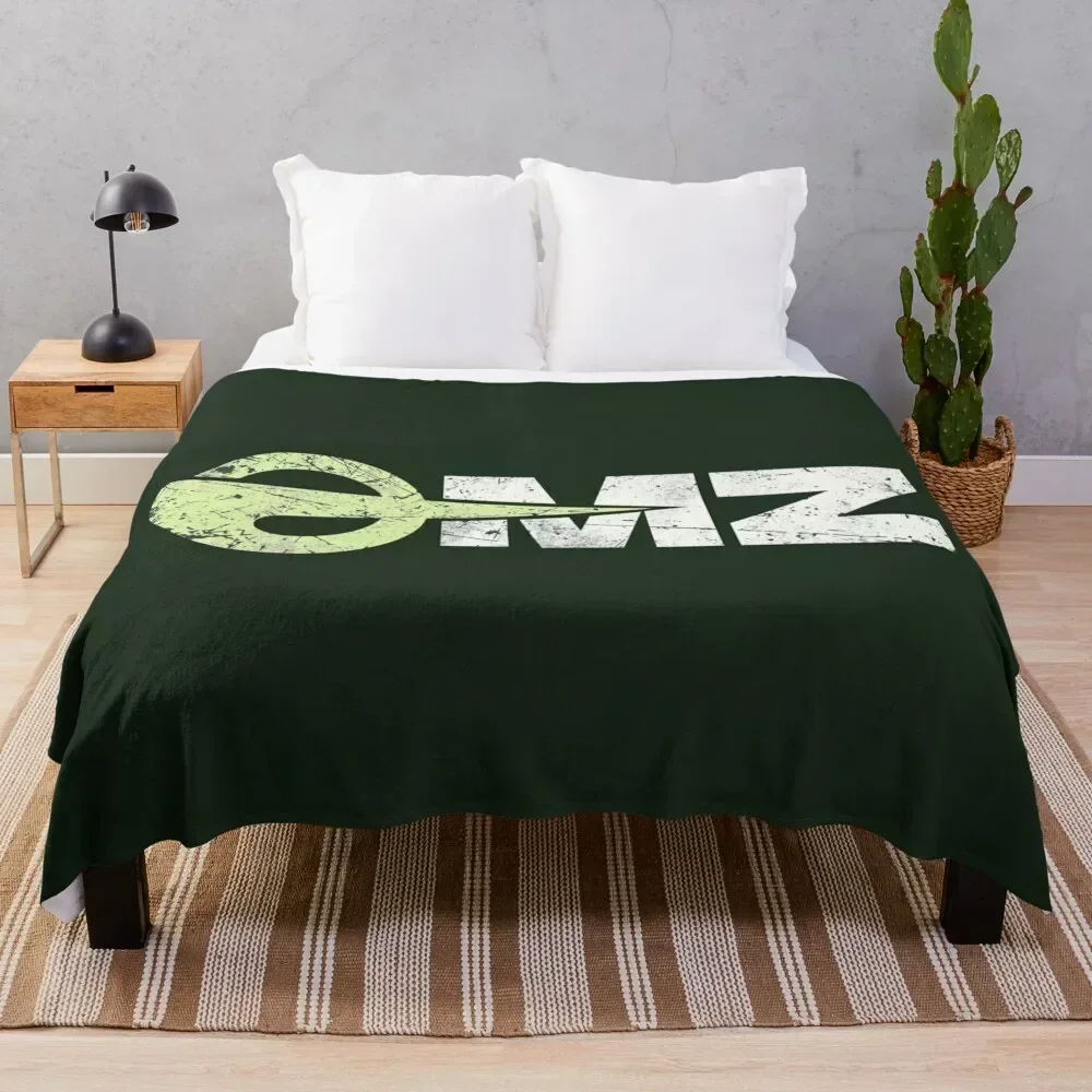 OMZ MZ Vintage German Motorcycle Throw Blanket manga Soft Beds Blankets