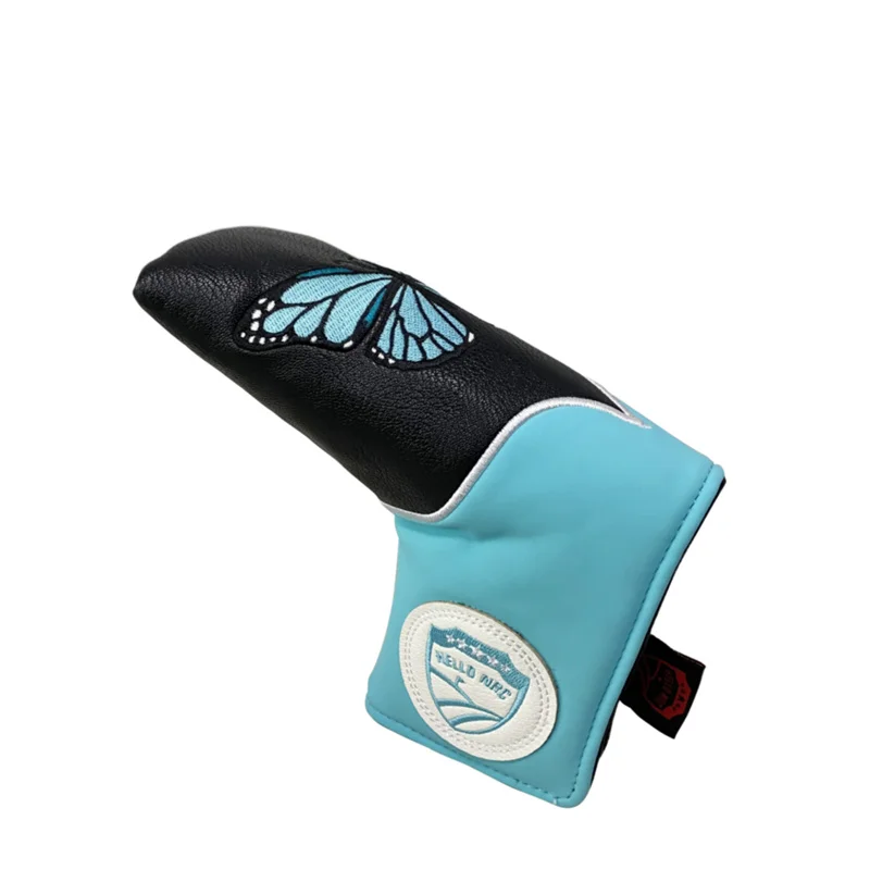 Golf Head Cover Wood Cover for Driver Fairway Hybrid Golf Headcovers Waterproof PU Leather Protector