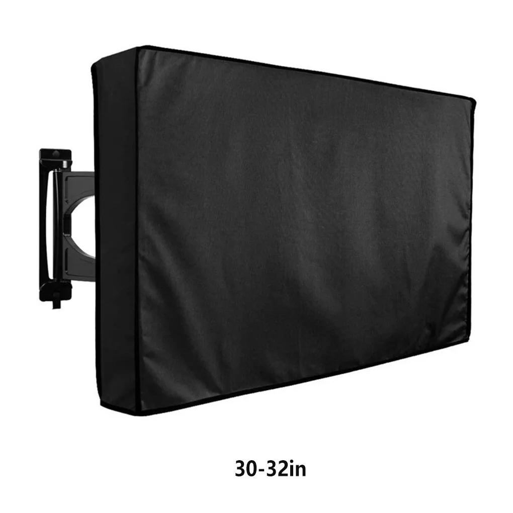 Outdoor TV Cover Television Waterproof Protector Folding Accessory